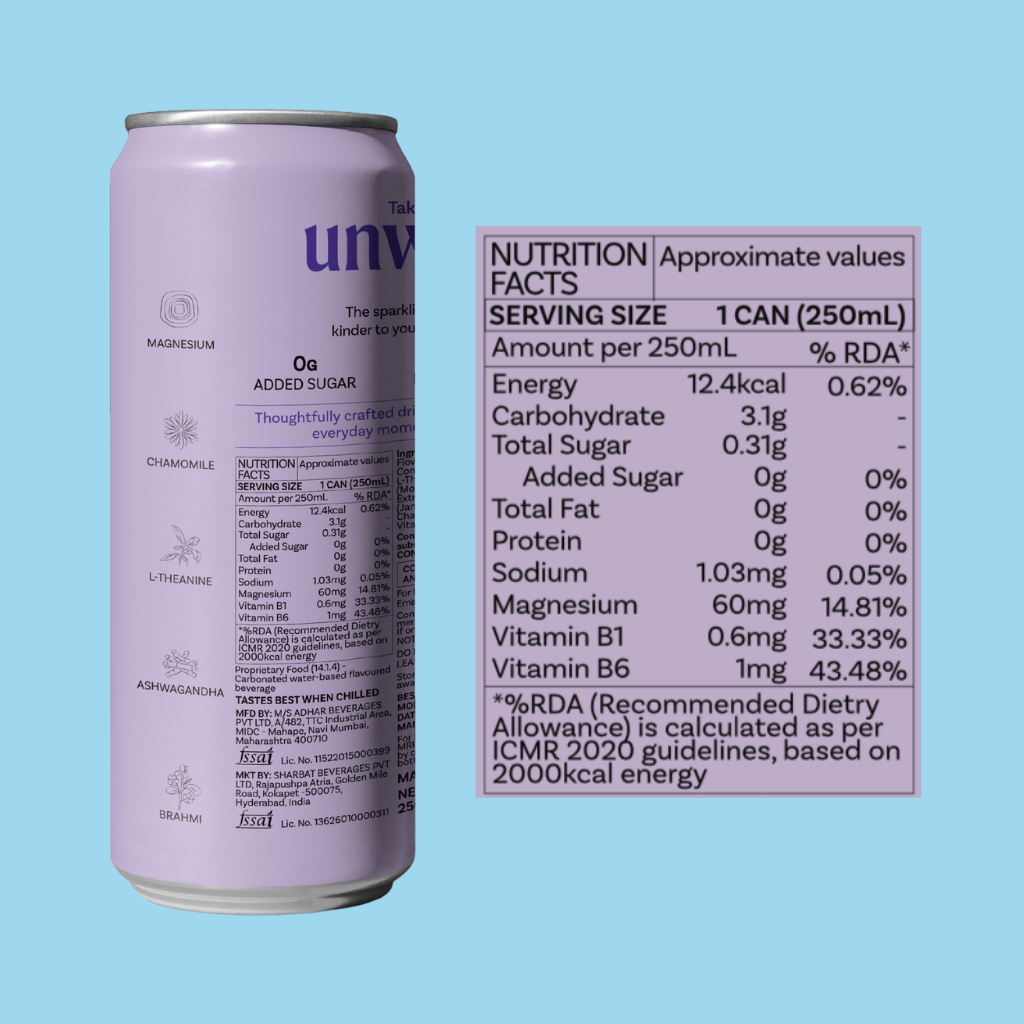 Jamun and Ginger - Mindful Soda