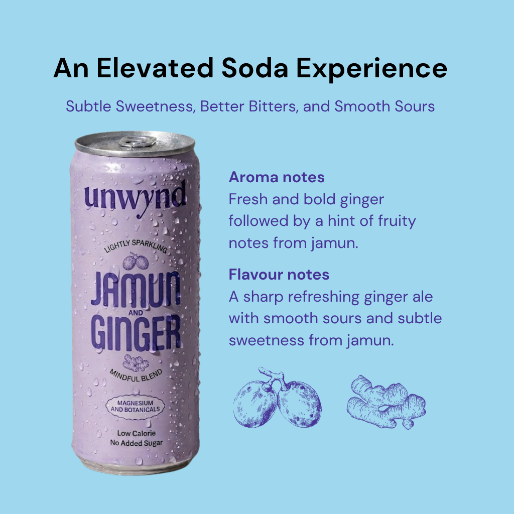 Jamun and Ginger - Mindful Soda