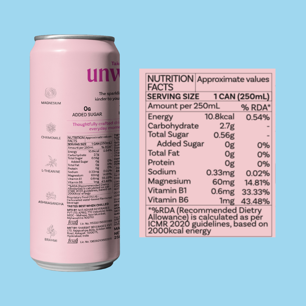 Rose and Lemon - Mindful Soda