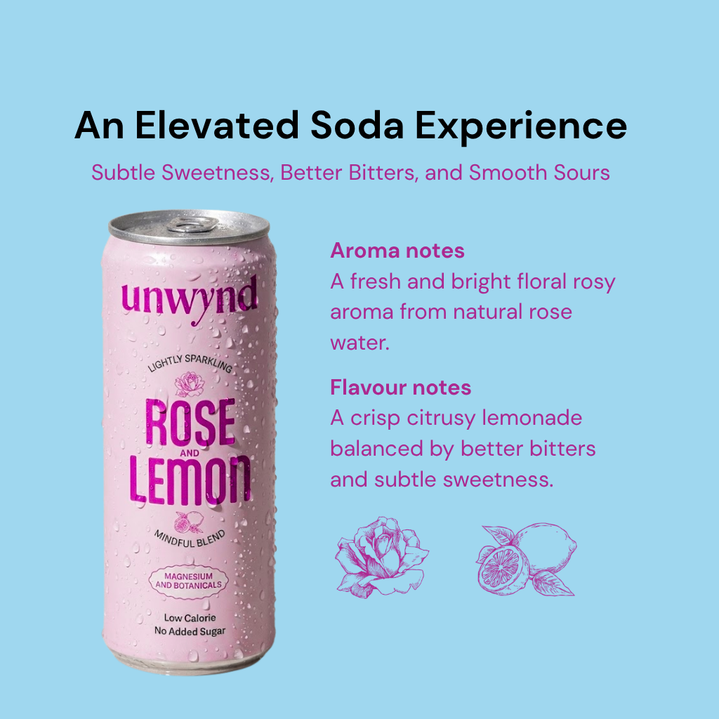 Rose and Lemon - Mindful Soda