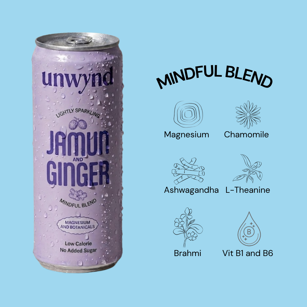 Jamun and Ginger - Mindful Soda