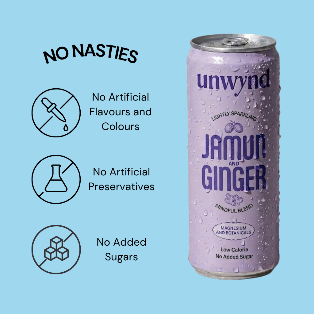 Jamun and Ginger - Mindful Soda