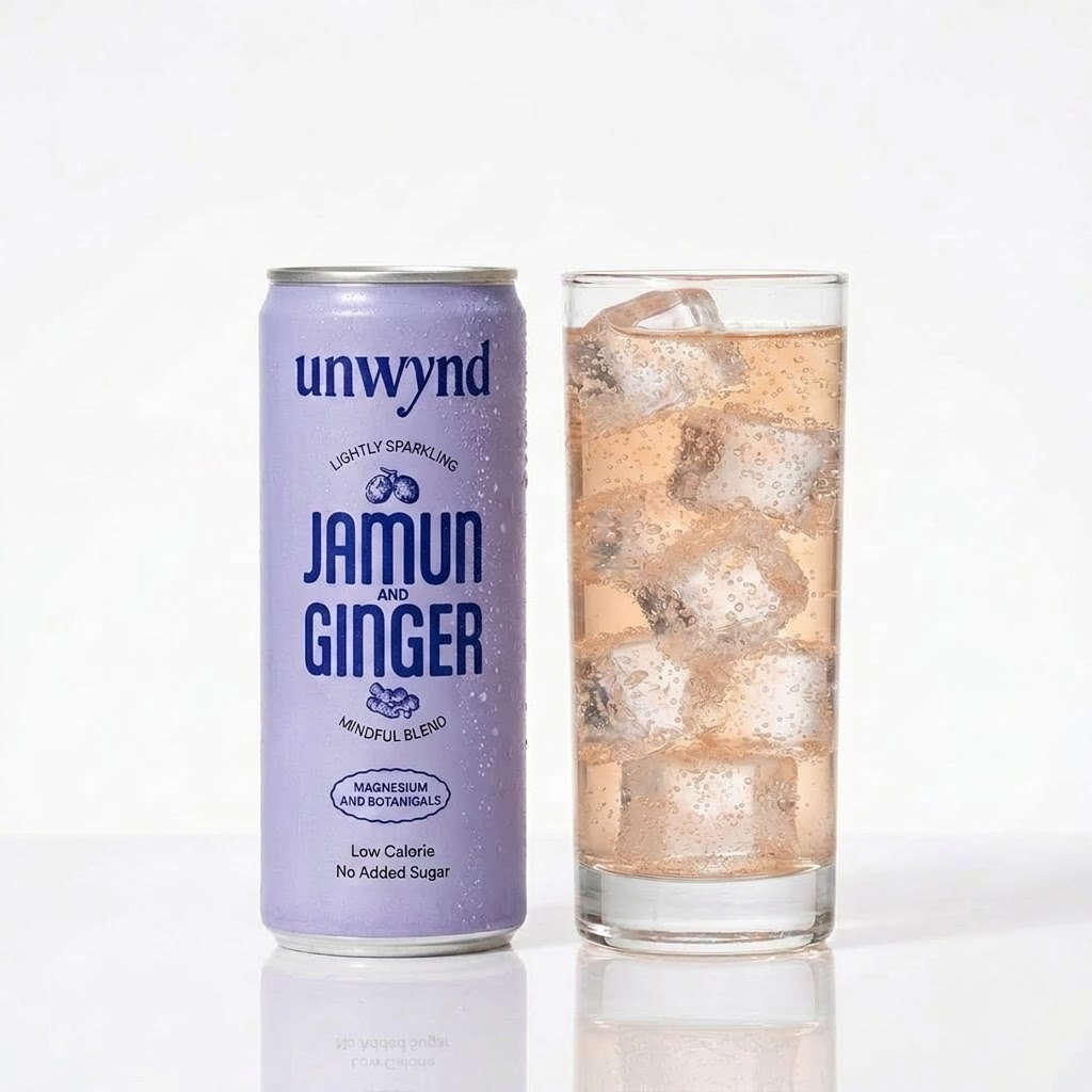 Jamun and Ginger - Mindful Soda